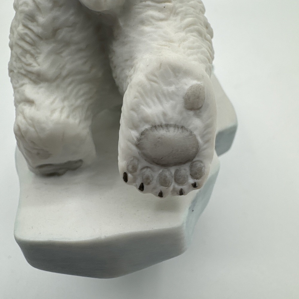 Maruri Polar Expedition Polar Bear Cub On Ice Porcelain Figurine P-9003 1990 - Picture 6 of 8
